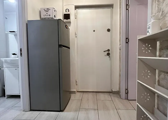 White & Silver Luxury Lejlighed Craiova